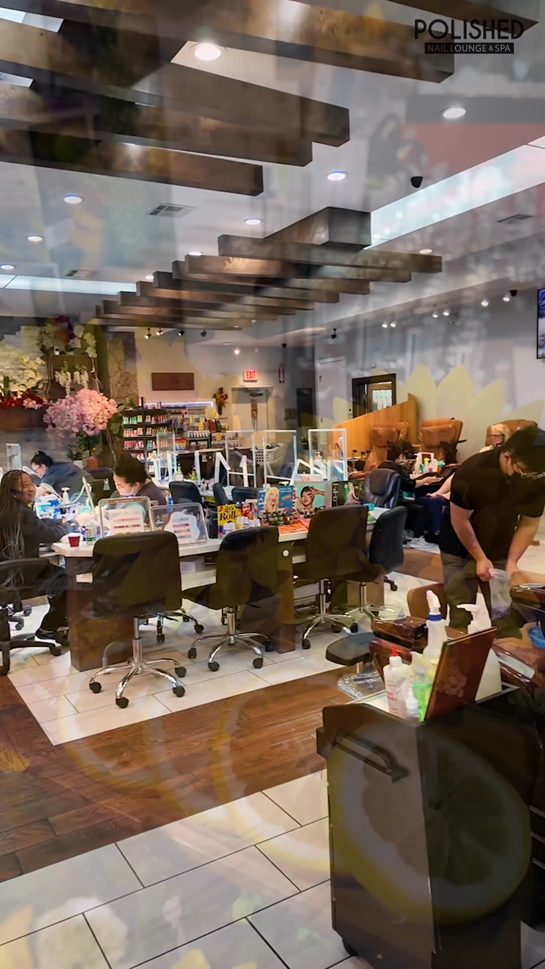 Polished Nail Lounge and Spa Nail Salon ad creative