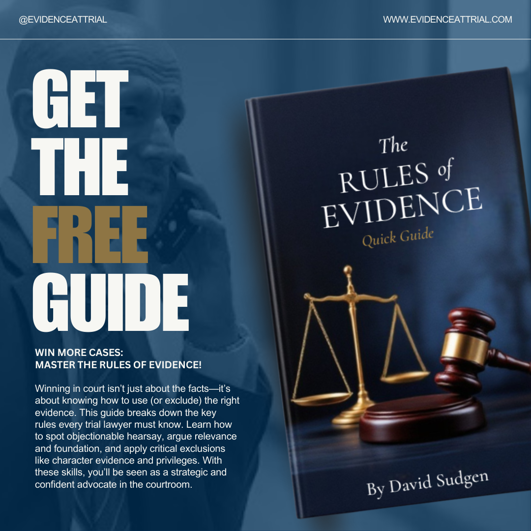 Evidence at Trial General Practice ad creative