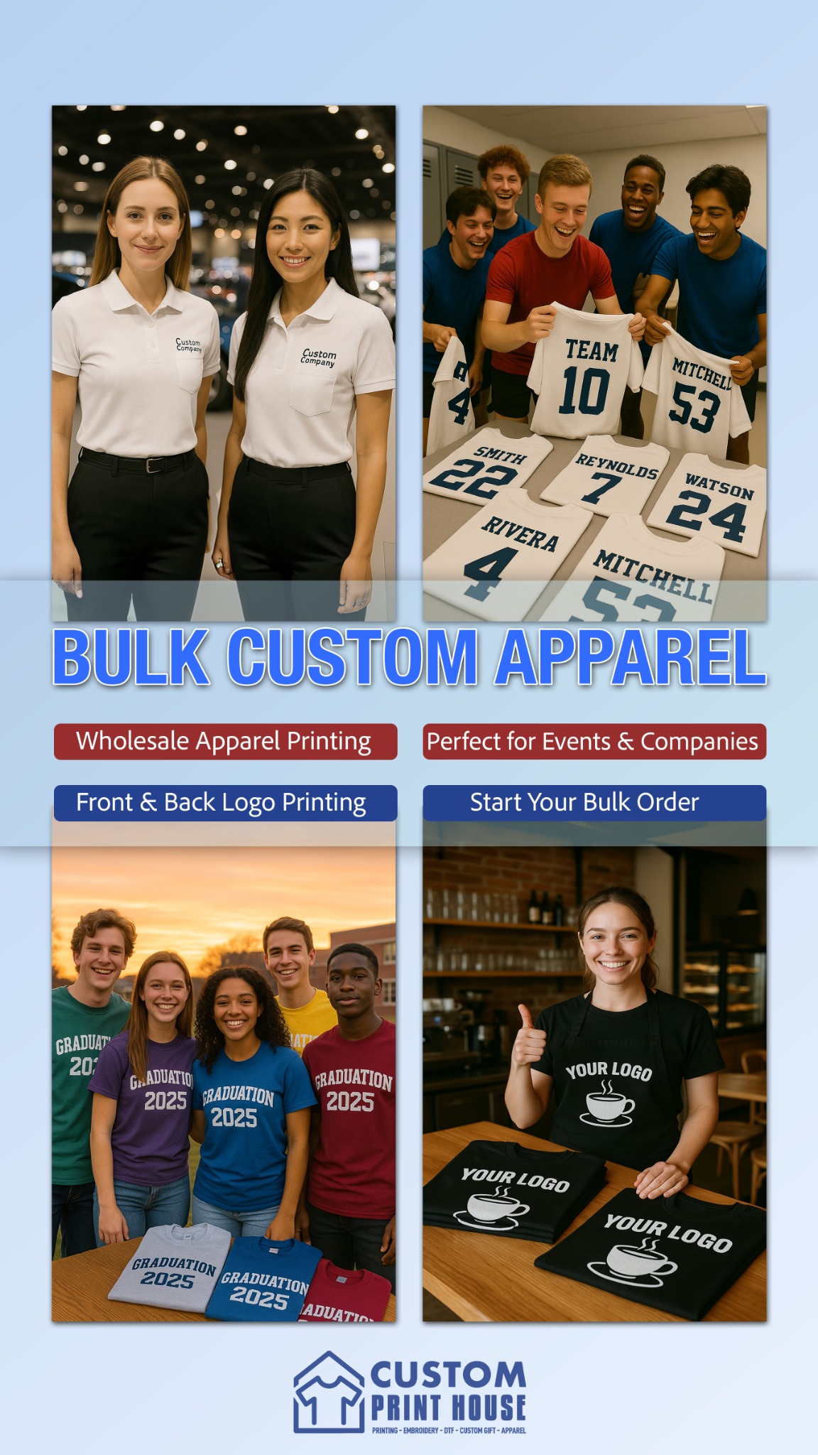 Custom Print House Print Shop ad creative