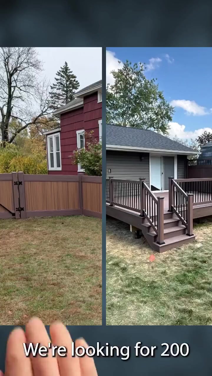 NO COMPOSITE 🚫NO WOOD 🚫💯PVC