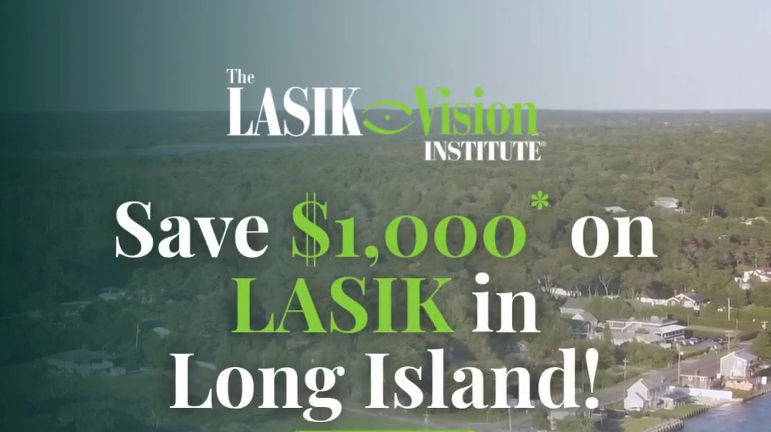 Garden City's #1 Rated LASIK Provider — Save $1,000*