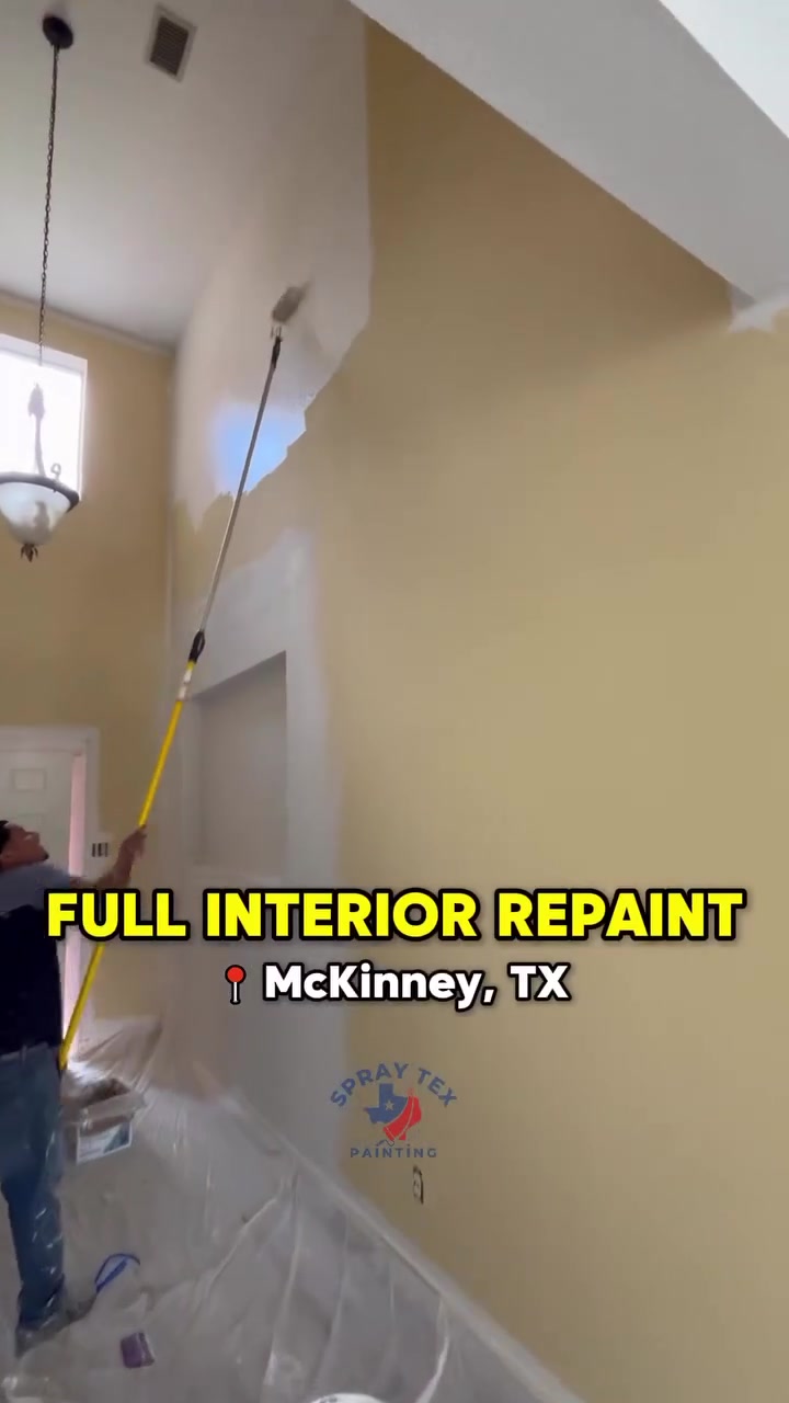 DFW Area! Save up to 15% on your full interior painting project