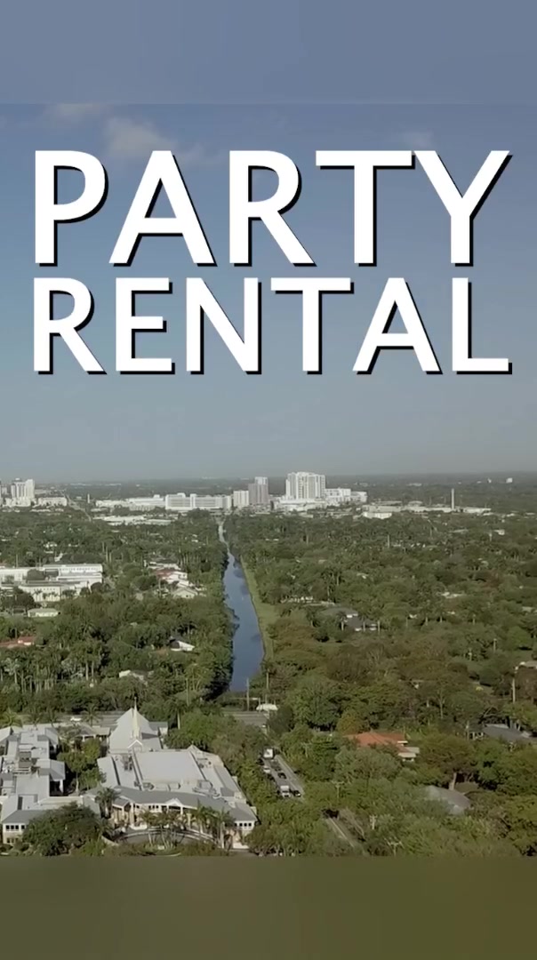 Party Rentals in Miami