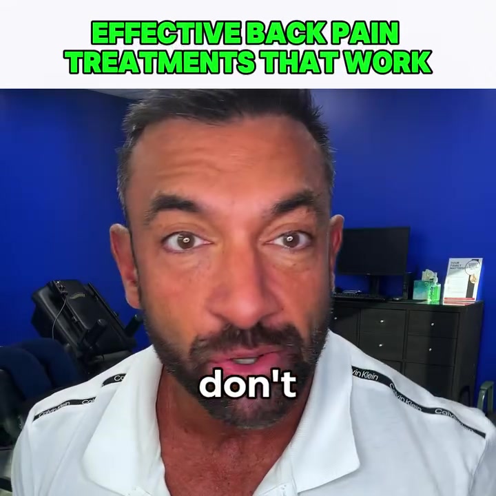 Back Pain Relief - 1st Treatment Incl.